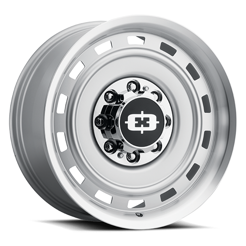 Vision CS-8X20HF 20X9 Silver Machined Lip Wheel