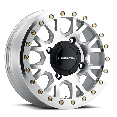 Vision Invader 15X6 Satin Black Wheel