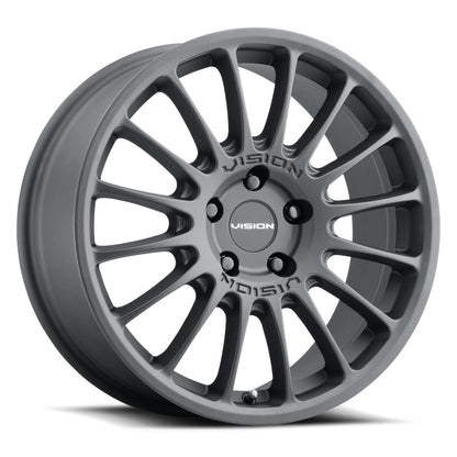 Vision Monaco 17X7 Satin Black Wheel