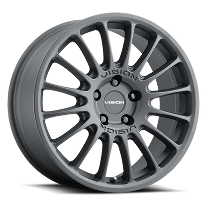 Vision Monaco 17X7 Satin Black Wheel
