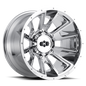 Vision Rebel 20X9 Chrome Wheel