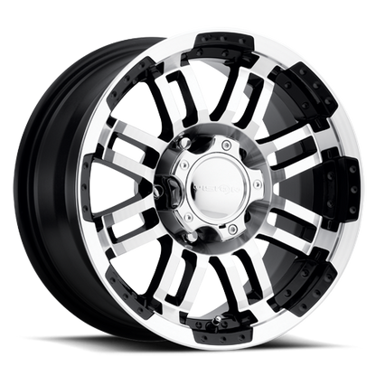 Vision Vw 16X6 Gloss Black Machined Face Wheel