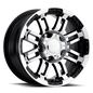 Vision Vw 16X6 Gloss Black Machined Face Wheel